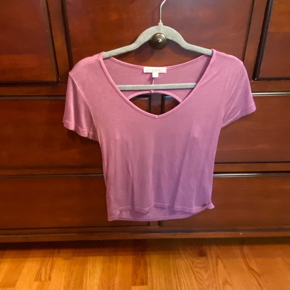 Women's pink top
